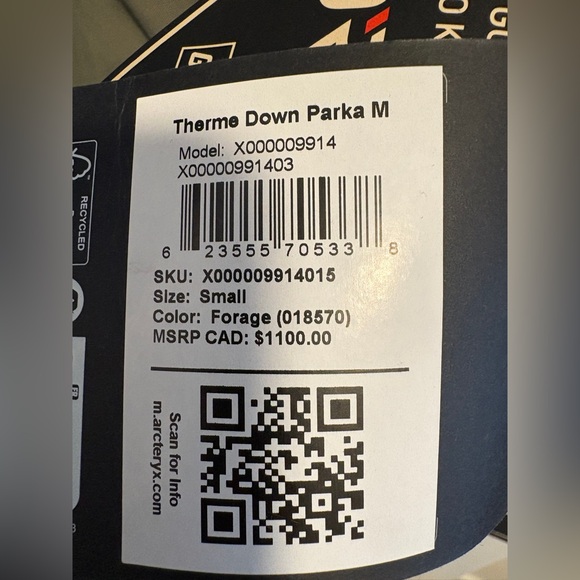 Arcteryx Down Jacket - Picture 7 of 7